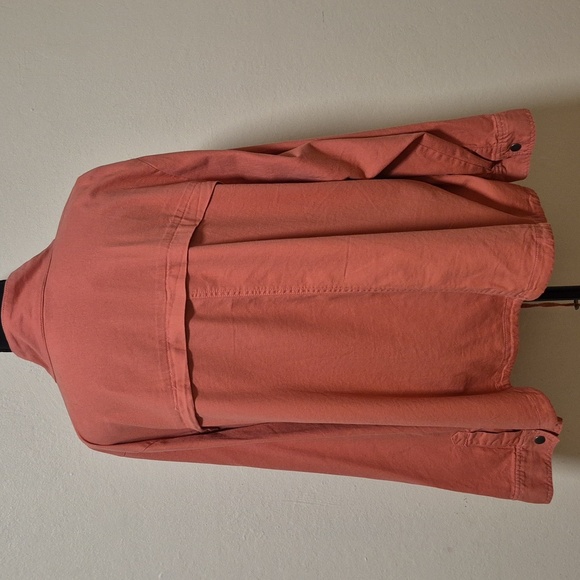 CJ Banks Women's Coral Zip-up Snap-up Jacket Sz 3X Great Condition - Picture 8 of 12